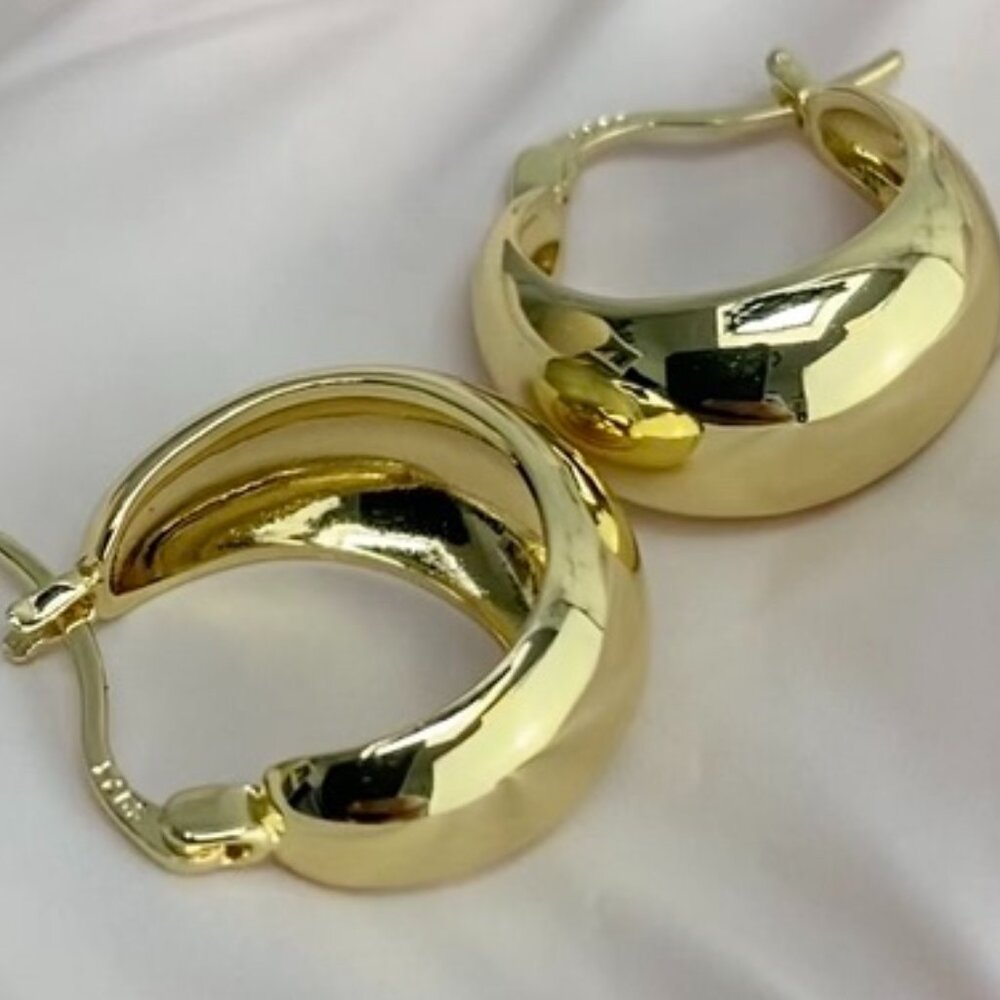 14K Gold Hoop Earrings for Women